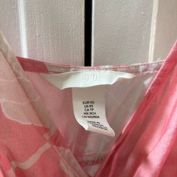 H&M Pink and White Floral Maxi Dress - Picture 3 of 4